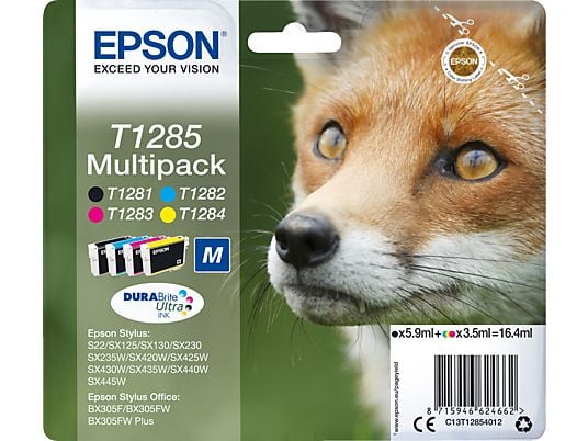 EPSON T128540 MULTIPACK CMYBK - Tintenpatrone (Mehrfarbig)