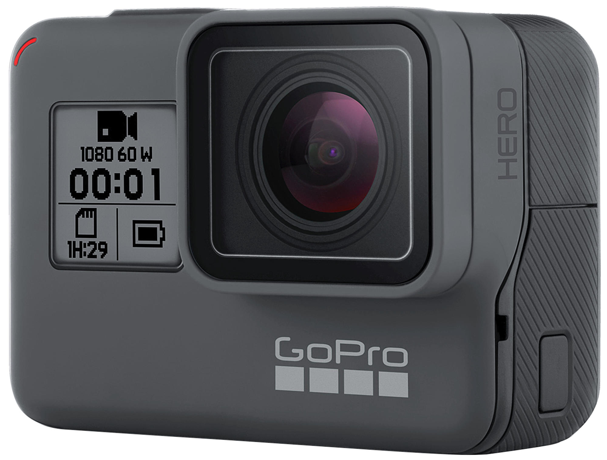 Cámara deportiva - GoPro HERO, Vídeo de 1440p 60 fps, 10MP, Control por voz, Negro