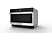 WHIRLPOOL MWP 338 SX Mikrohullámú sütő, grill, crisp (pirítás) és hőlégbefúvás funkció, AutoClean öntisztítás