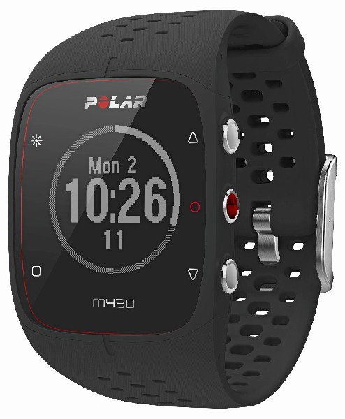 Reloj Deportivo Polar m430 gps pulsómetro running program control sueño negro 12 talla