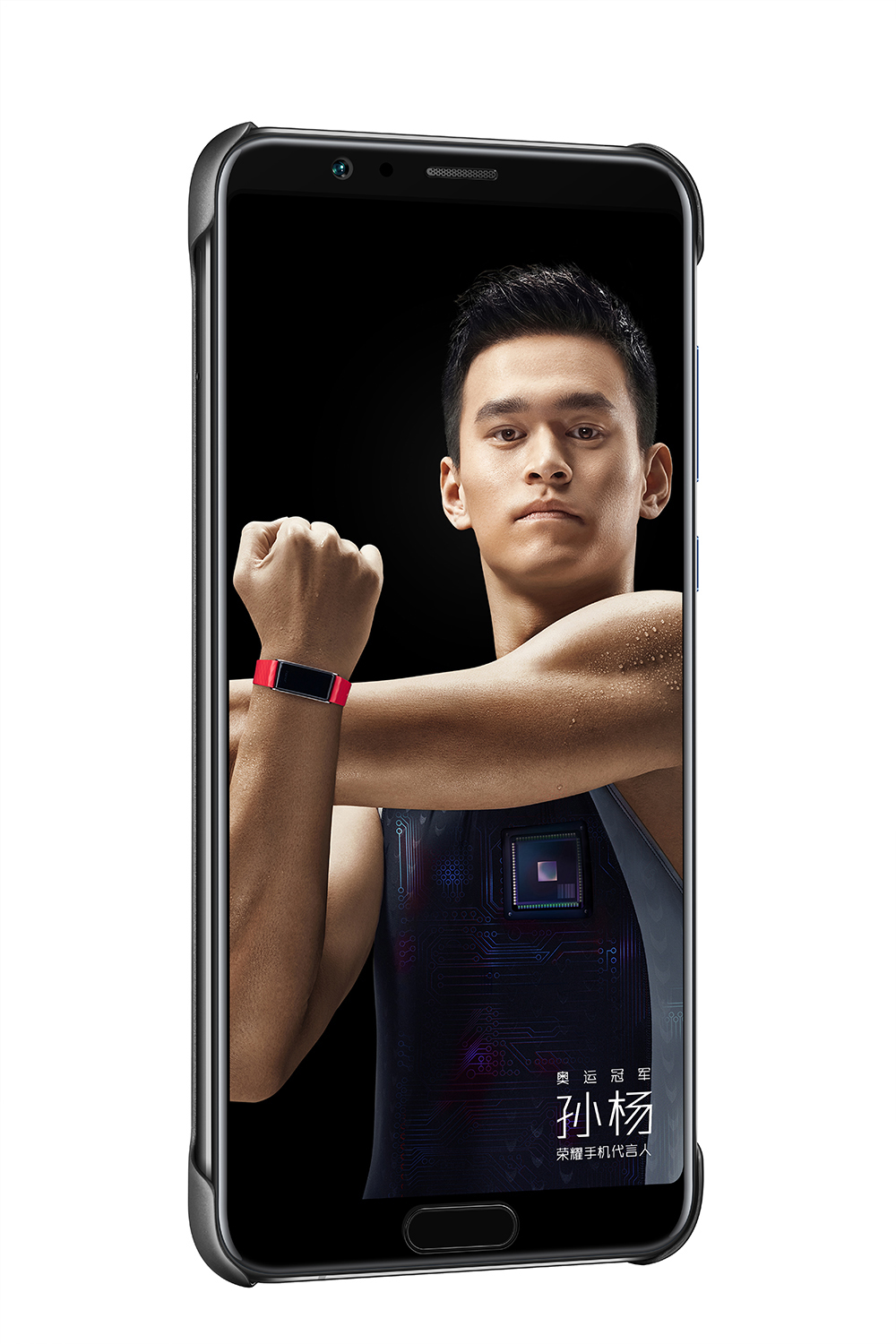 HONOR PU Magnet, Backcover, Honor, View 10, Schwarz