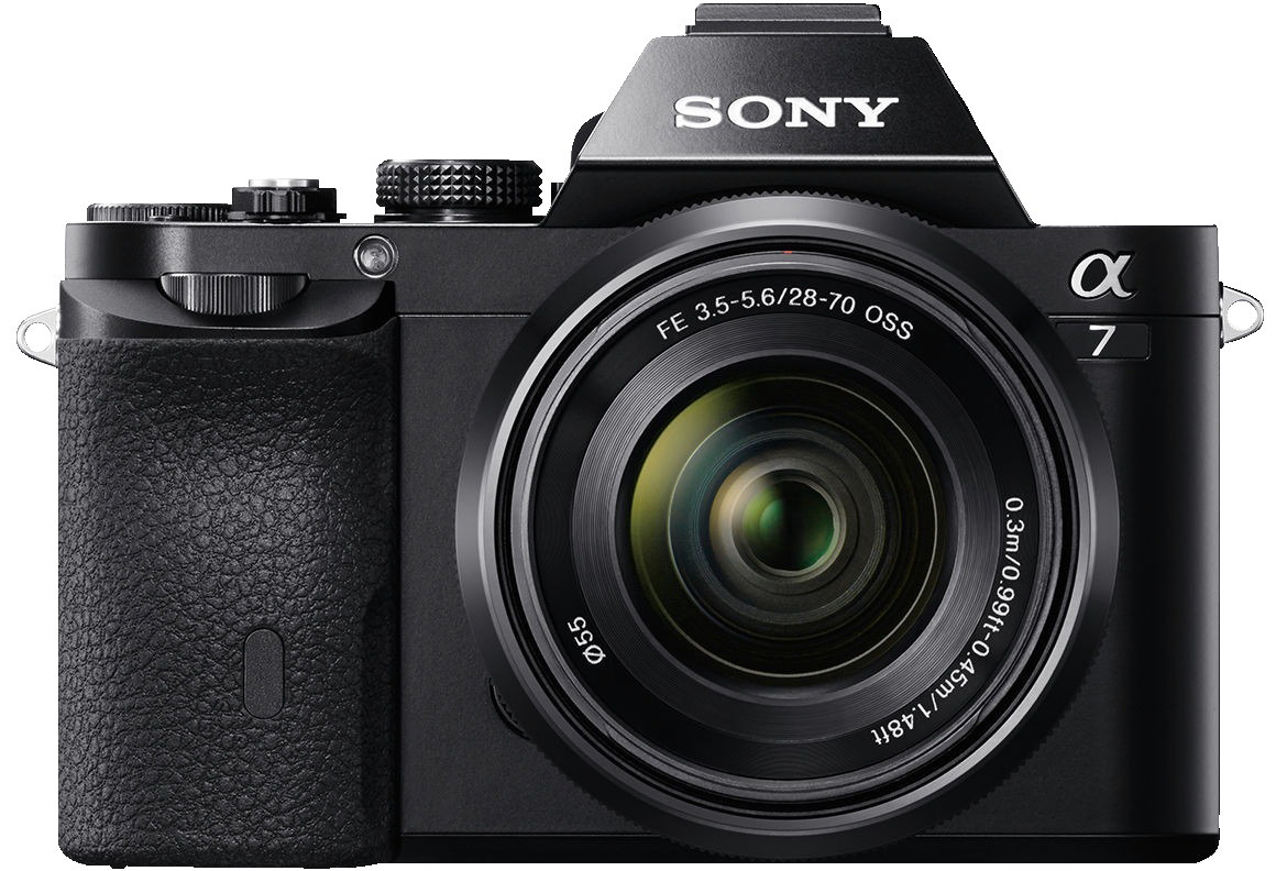 SONY Alpha 7 Kit (ILCE-7KB) + Tasche + Speicherkarte Systemkamera mit Objektiv 28-70 mm, 7,6 cm Display, WLAN