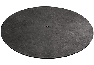 HAMA Record Mat Carbon Fibre - Schallplattenmatte (Schwarz)