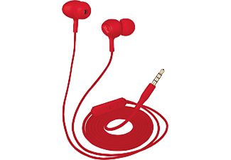 TRUST 21951 Ziva mikrofonos fülhallgató, piros