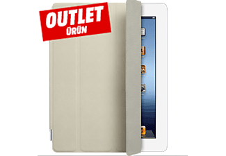 APPLE MD305ZM/A Smart Cover Deri Standlı Kılıf Krem Outlet