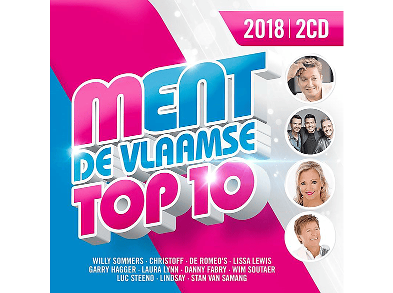 Verschillende artiesten - Ment - De Vlaamse Top 10 2018 CD