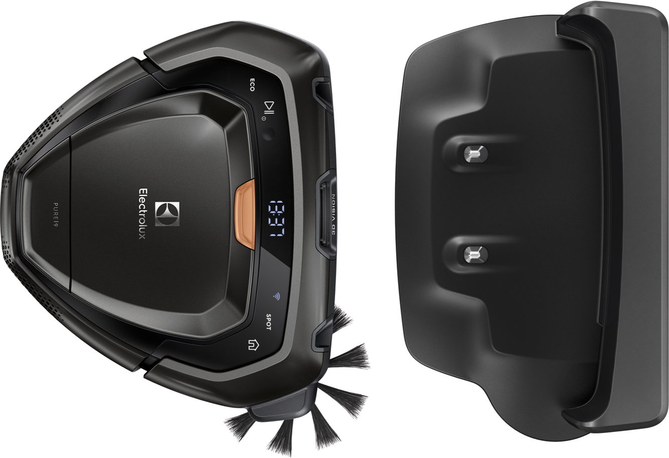 ELECTROLUX PI91-5SGM Pure i9 robotporszívó 3D lézeres navigációval, szürke