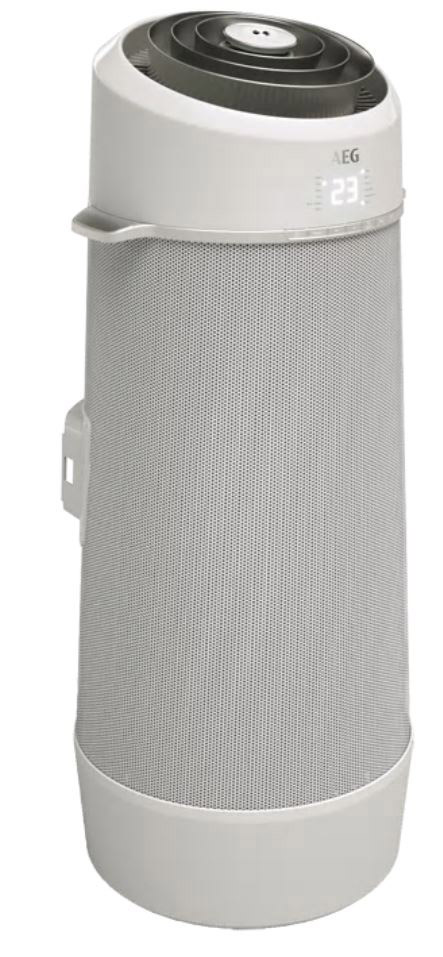 AEG AirOundio AXP26V578HW Klimagerät Silber/ Weiß (Max. Raumgröße: 40 m², EEK: A+)