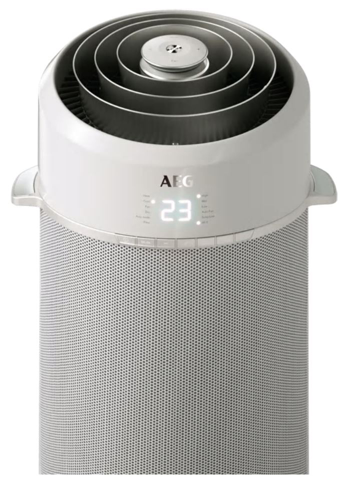 AEG AirOundio AXP26V578HW Klimagerät Silber/ Weiß (Max. Raumgröße: 40 m², EEK: A+)