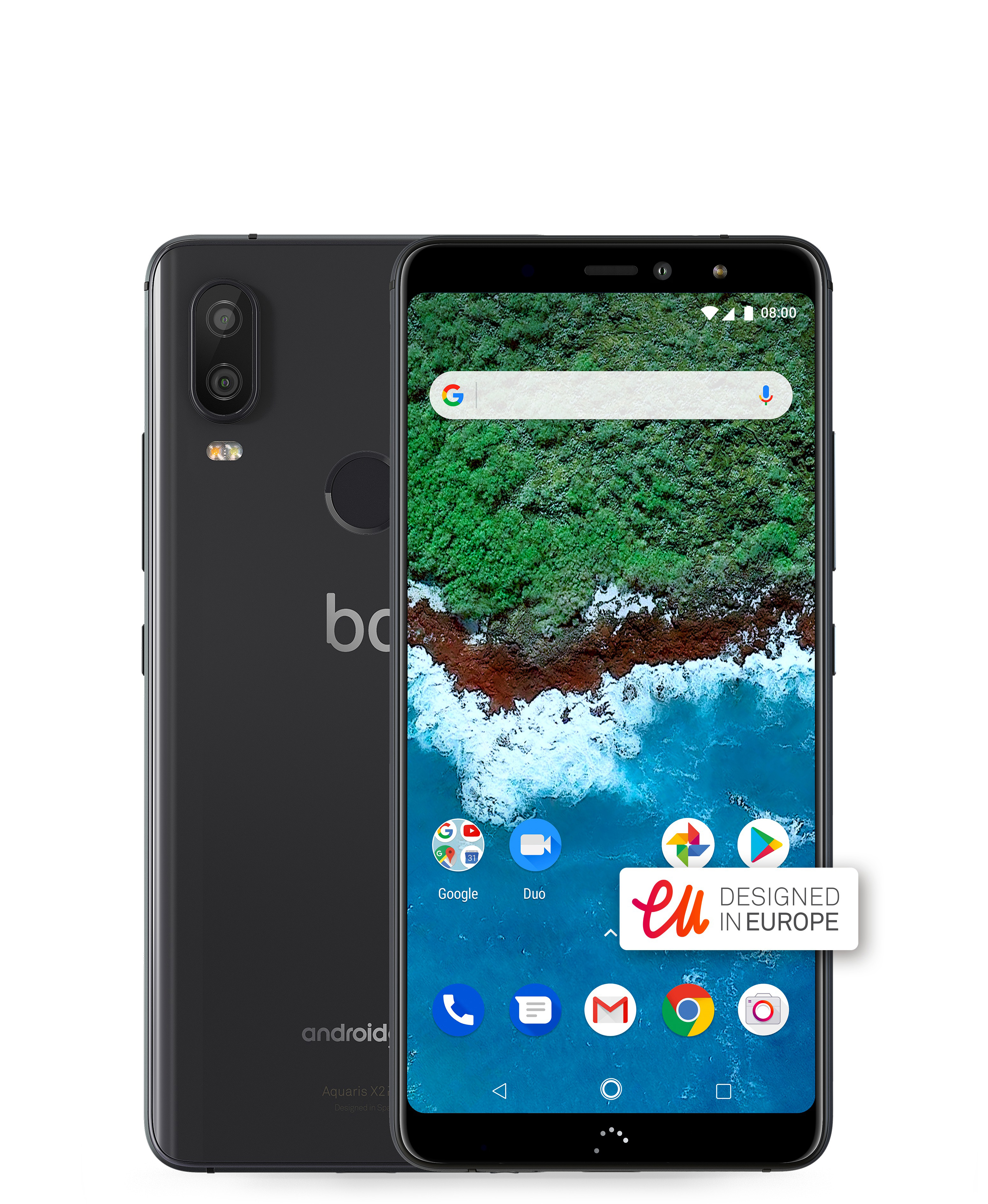 BQ Aquaris X2 Pro 64 GB Black/ Midnight Black Dual SIM