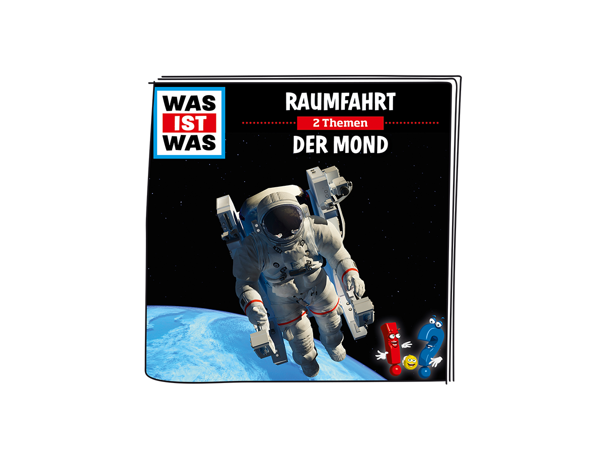 IST Der WAS Tonie-Hörfigur: BOXINE Raumfahrt WAS Hörfigur - / Mond