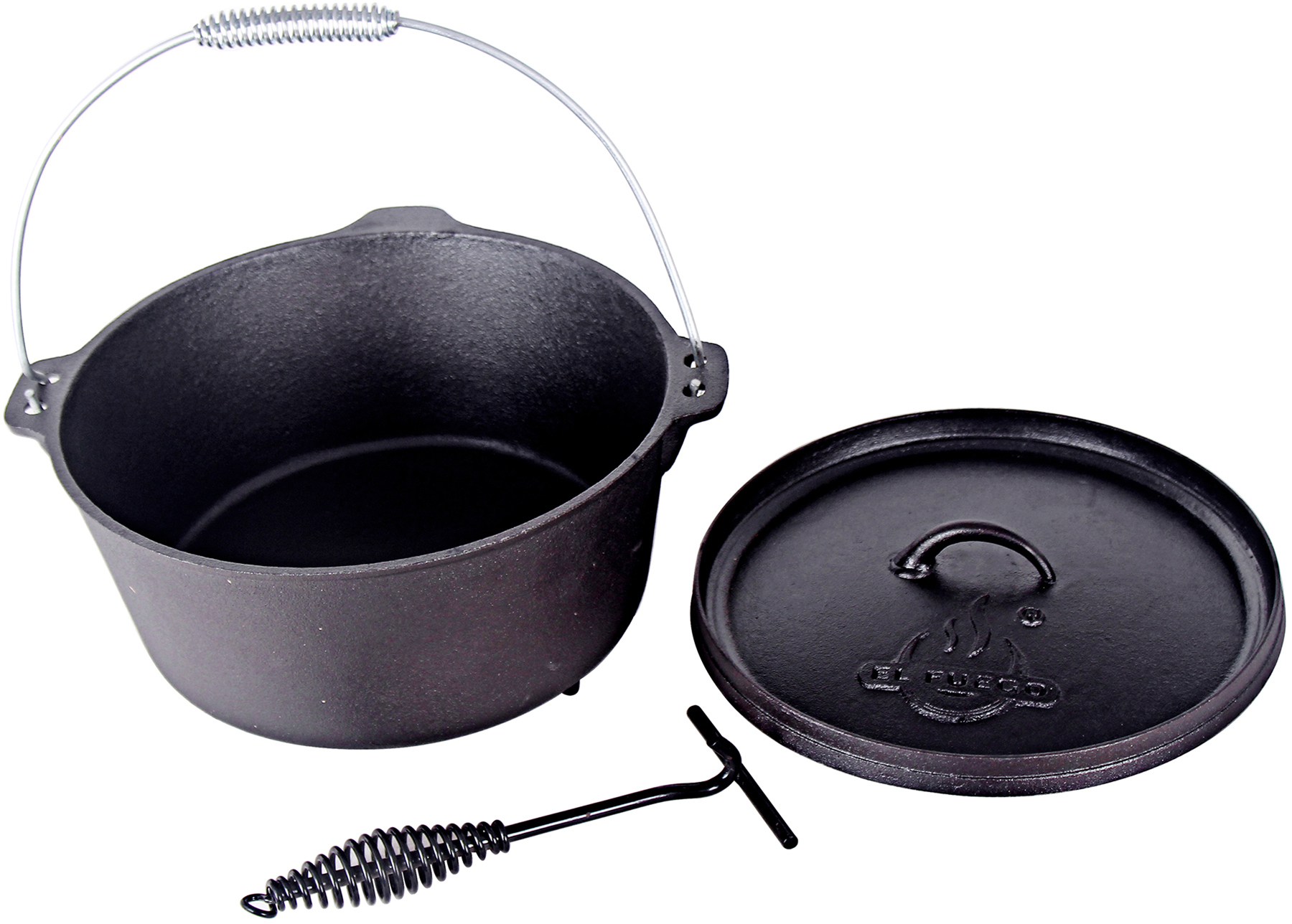 EL FUEGO AY 461 Dutch oven Feuertopf Gusseisen