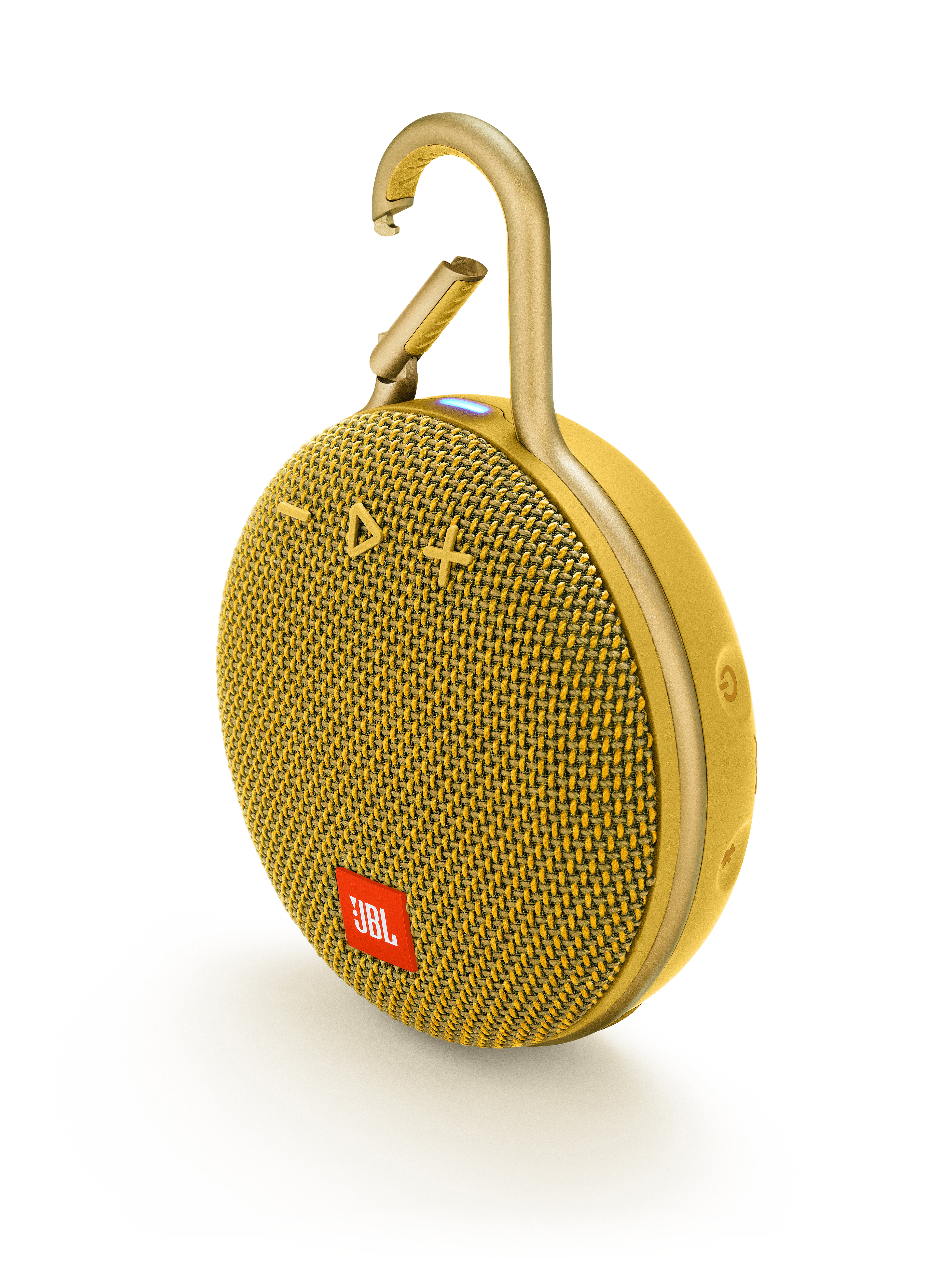 JBL Clip 3 Bluetooth Lautsprecher, Gelb, Wasserfest