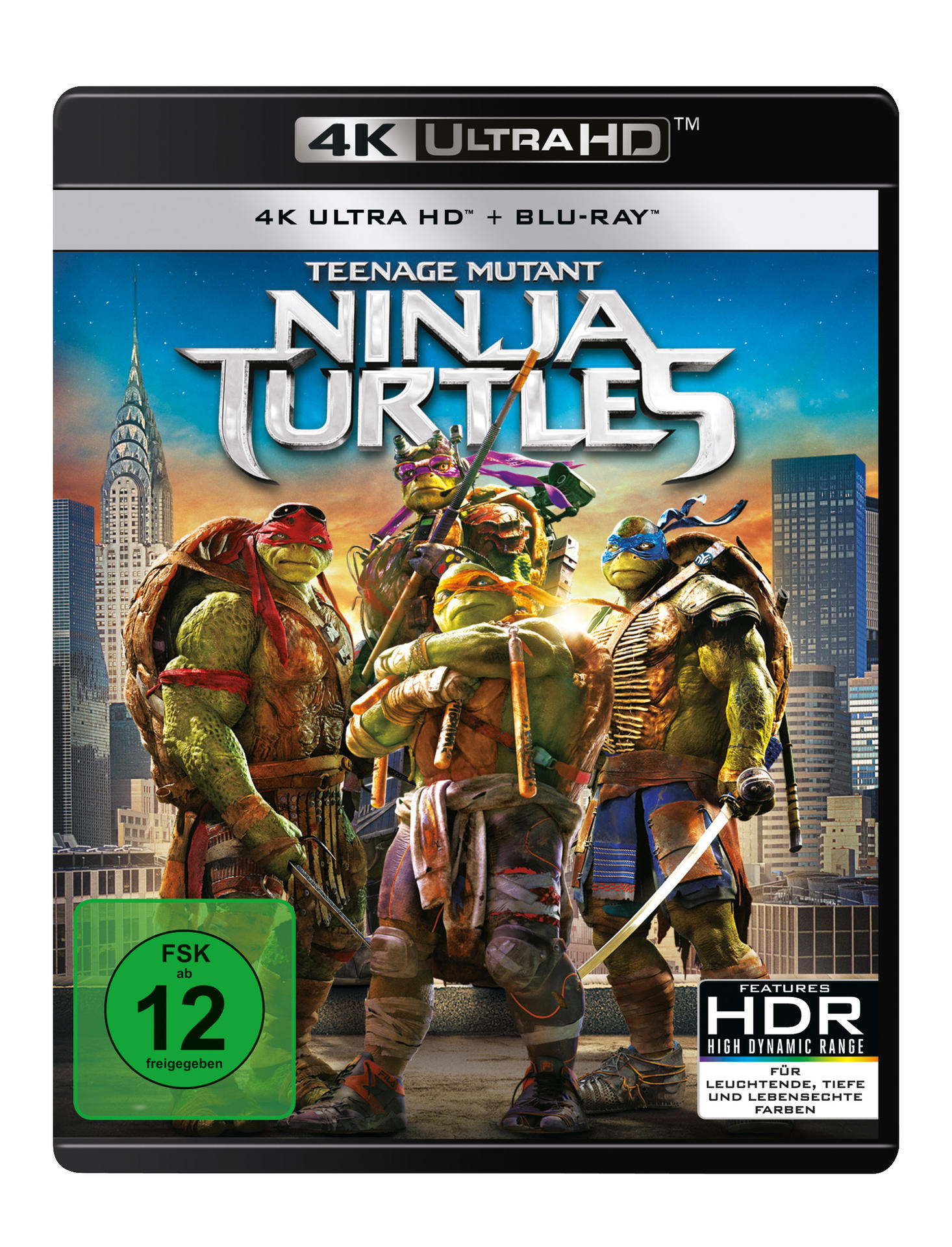Teenage Mutant Ninja Turtles 4K Ultra HD Blu-ray + Blu-ray