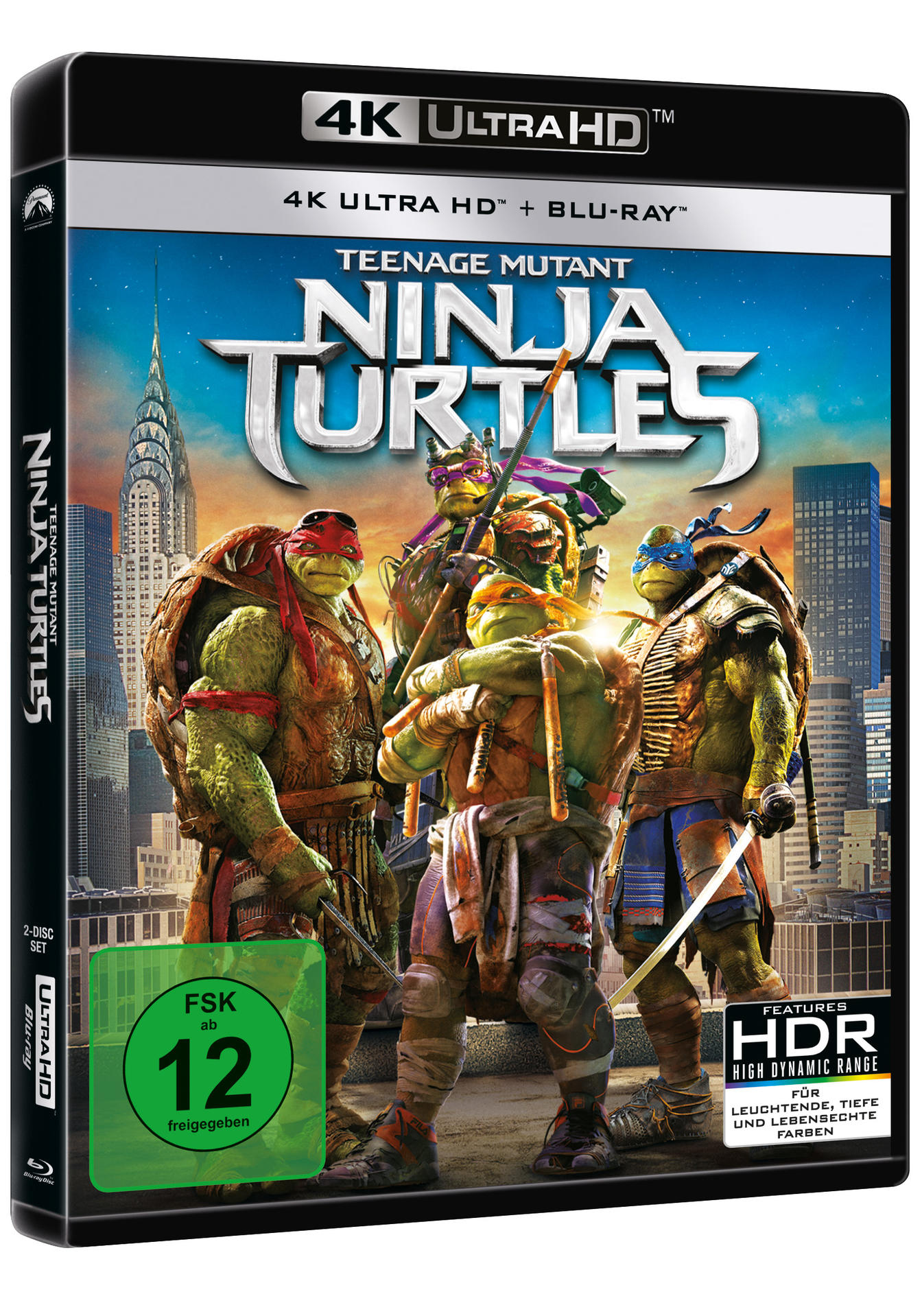 Teenage Mutant Ninja Turtles 4K Ultra HD Blu-ray + Blu-ray