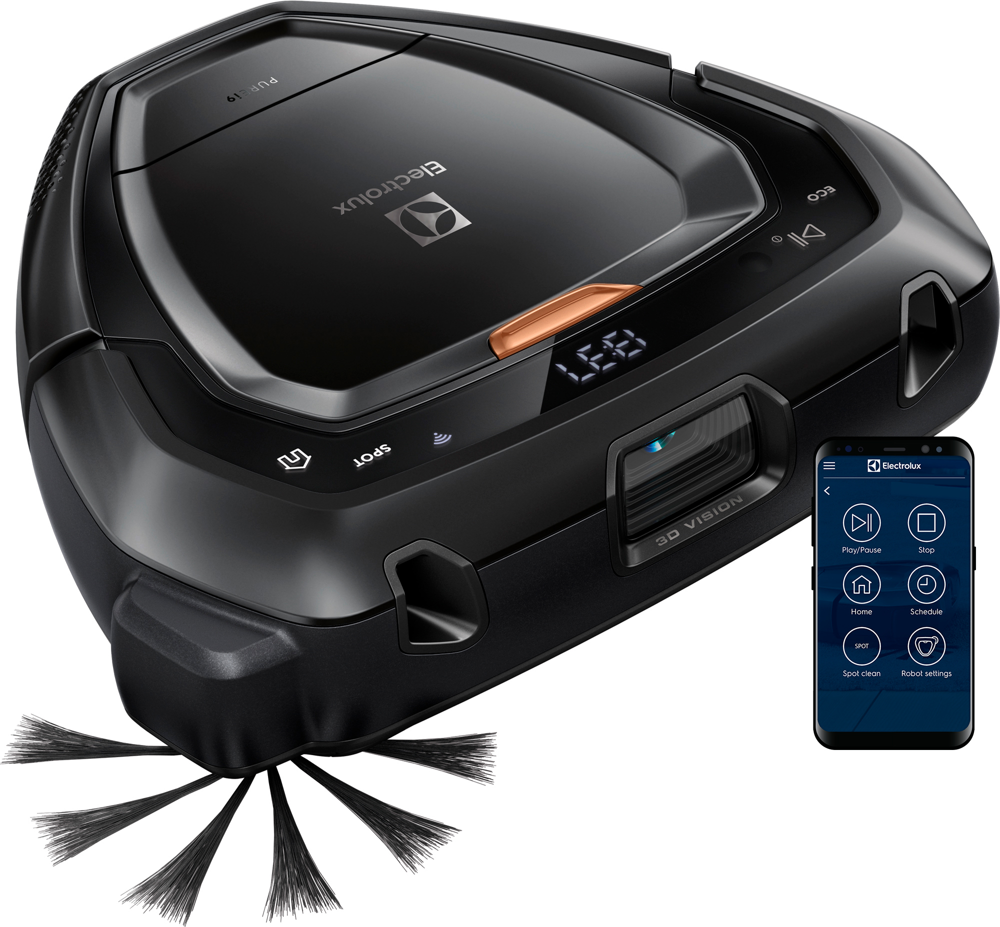 ELECTROLUX PI91-5SGM Pure i9 robotporszívó 3D lézeres navigációval, szürke