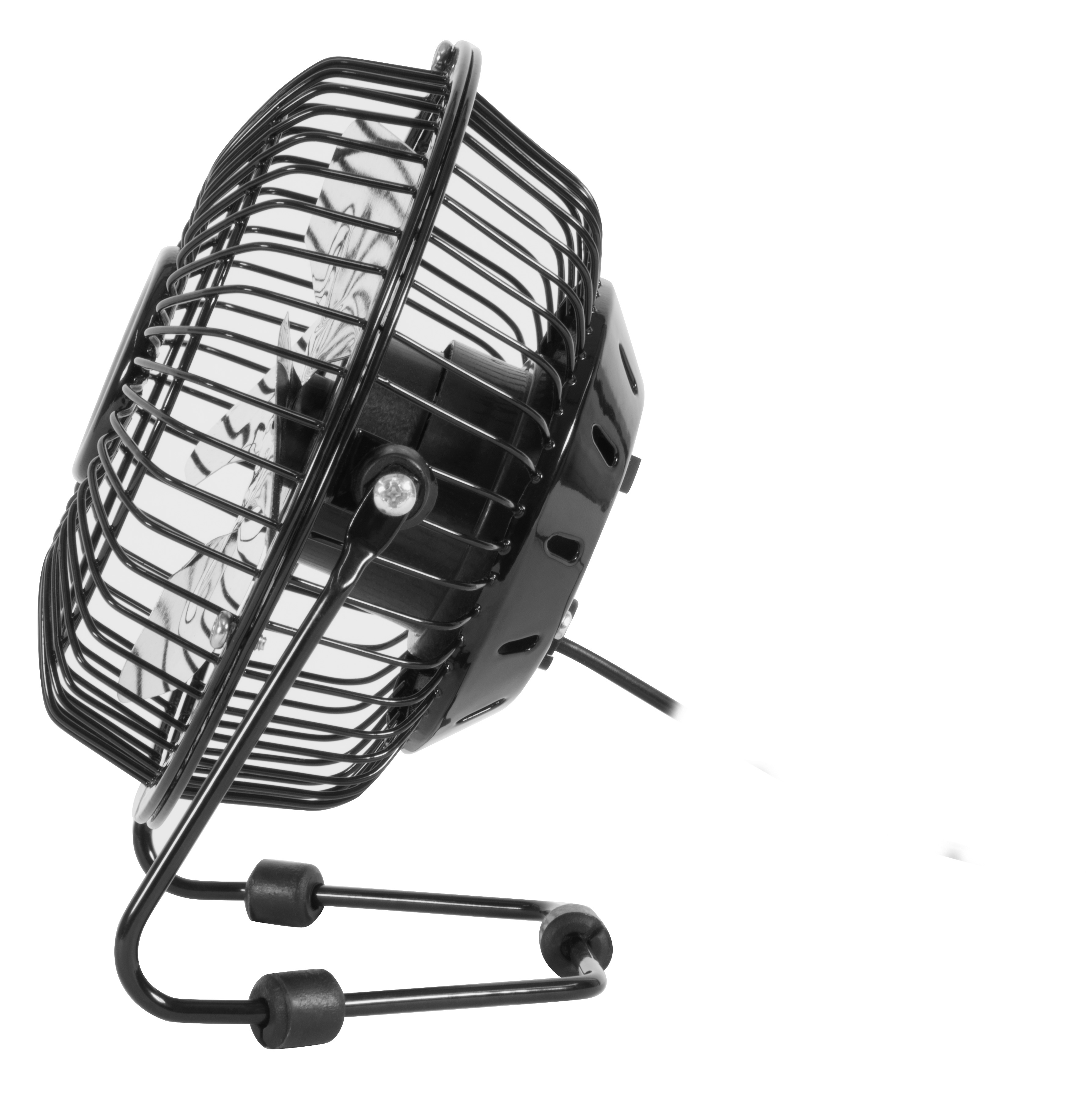SPEEDLINK Tornado Metal USB Desk Fan, Schwarz