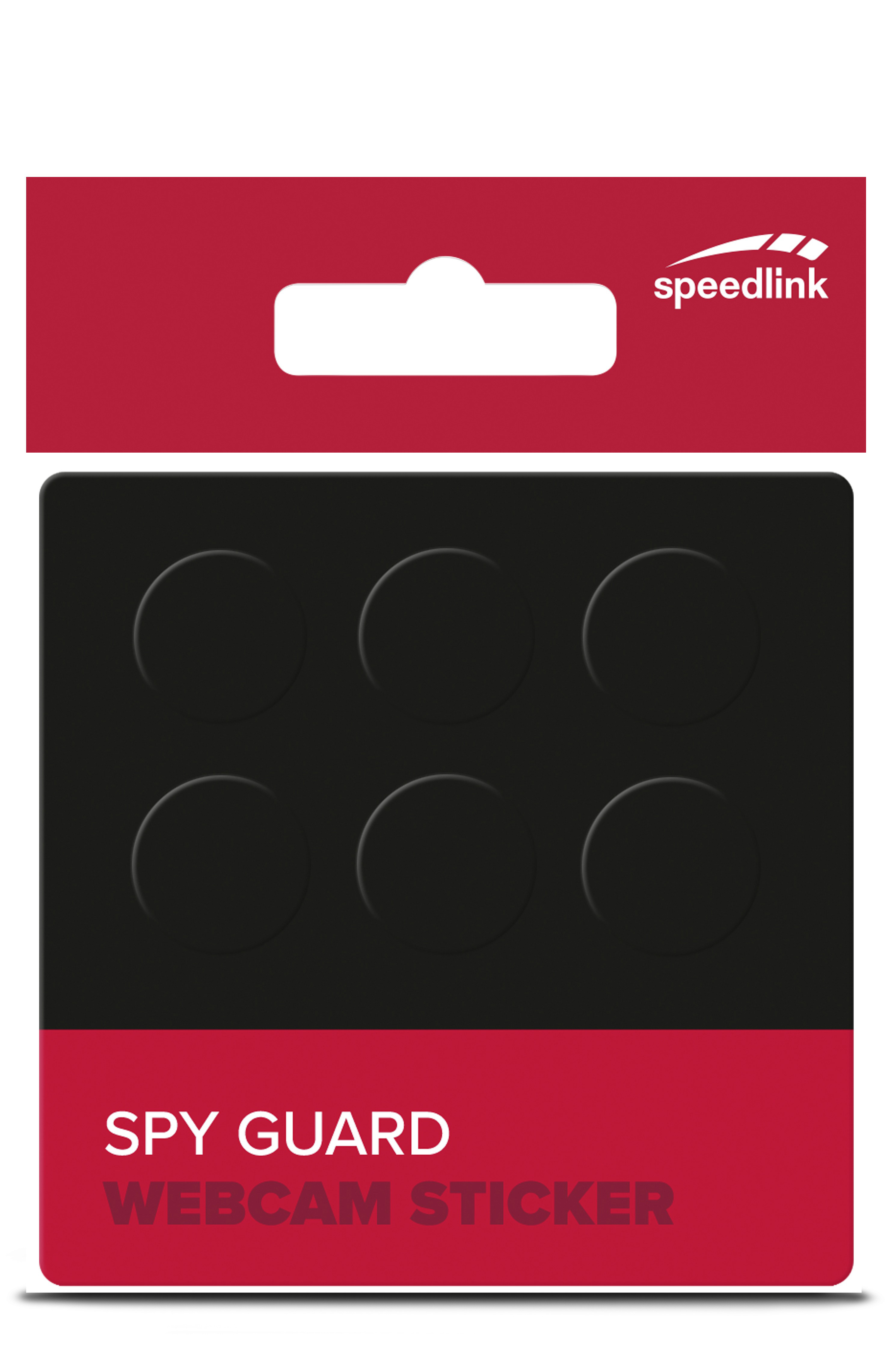 SPEEDLINK SPY GUARD Webcam Sticker, black, Schwarz