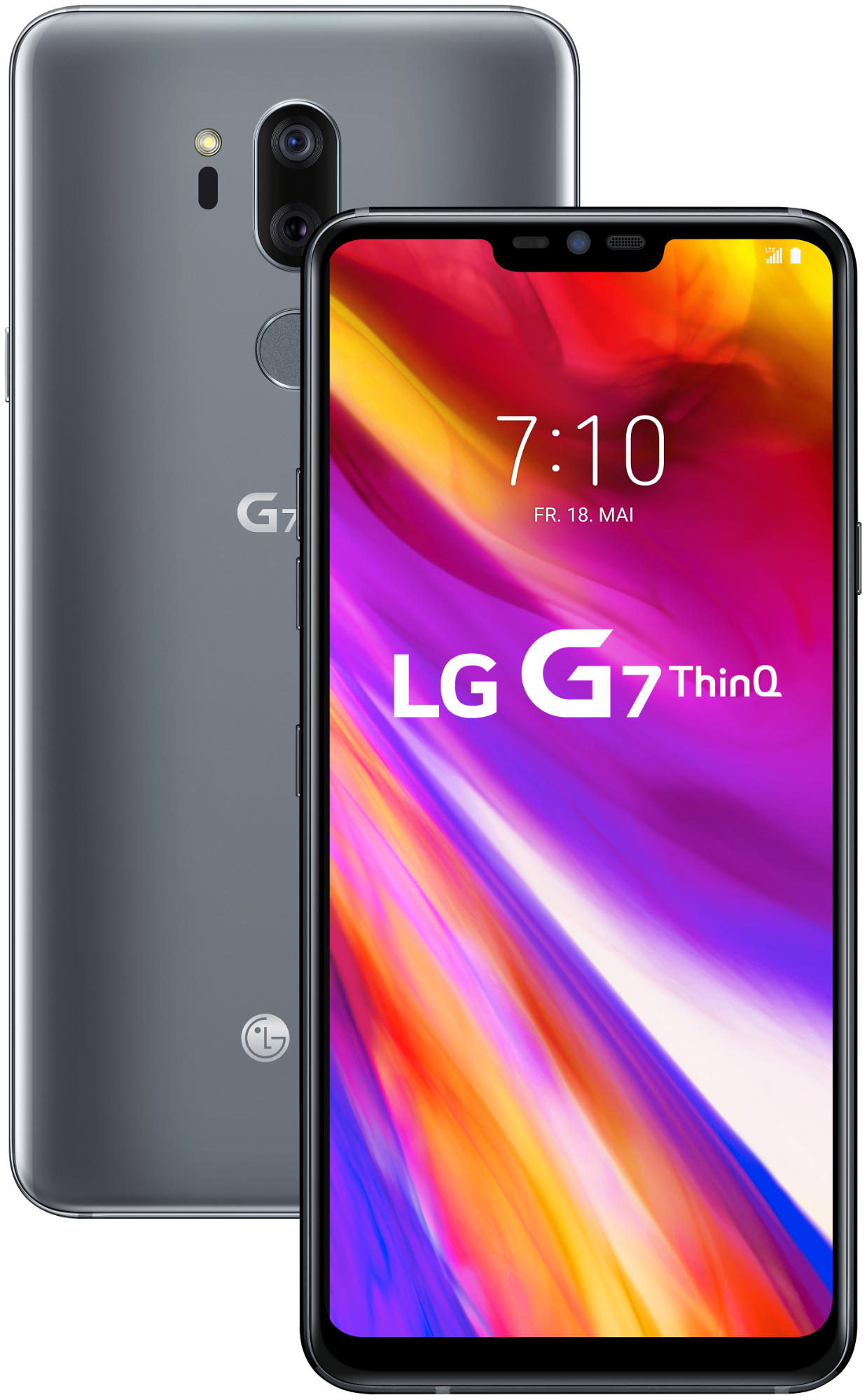 LG G7 ThinQ 64 GB New Platinum Gray