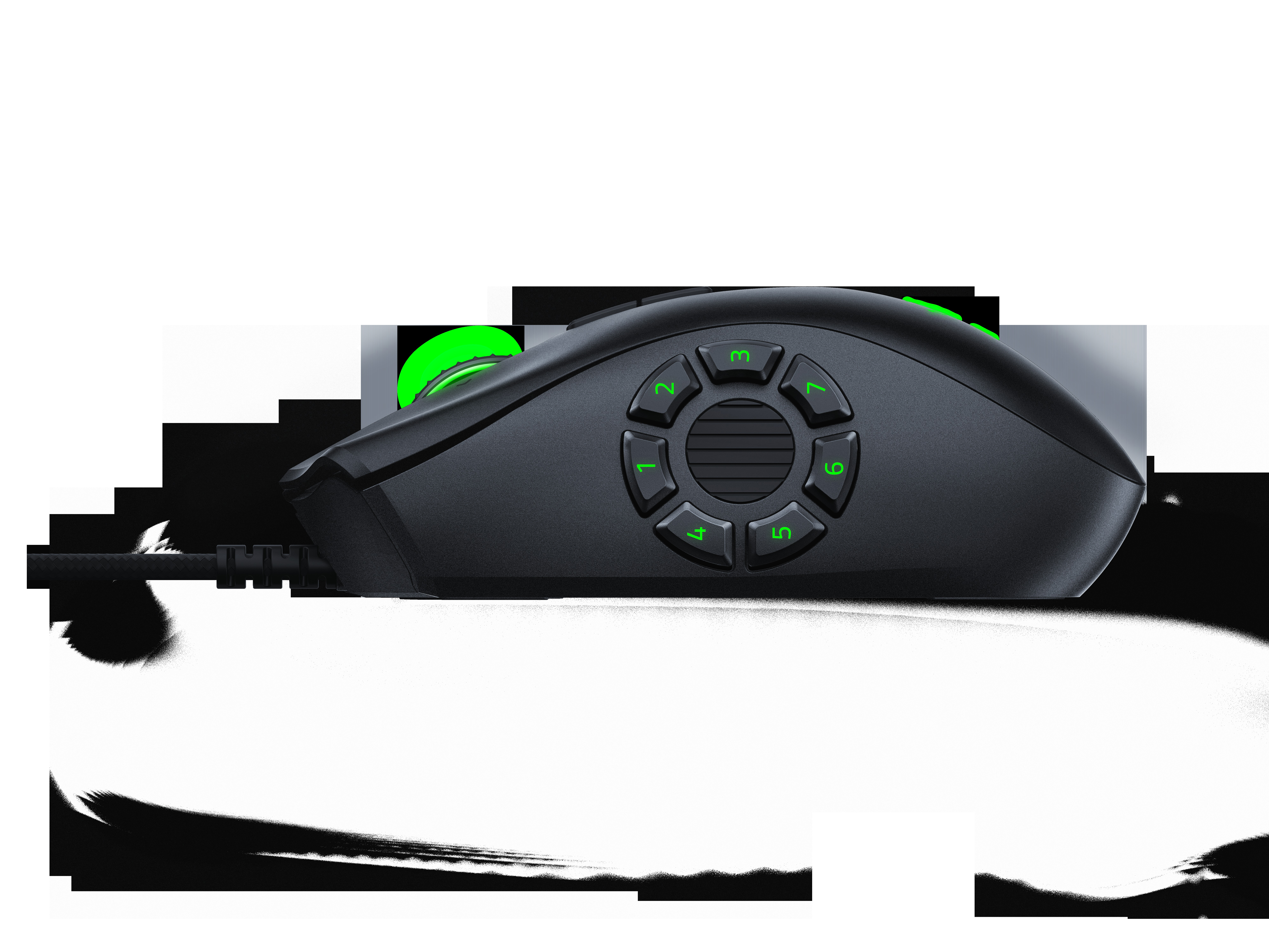 RAZER Naga Trinity Maus, Schwarz