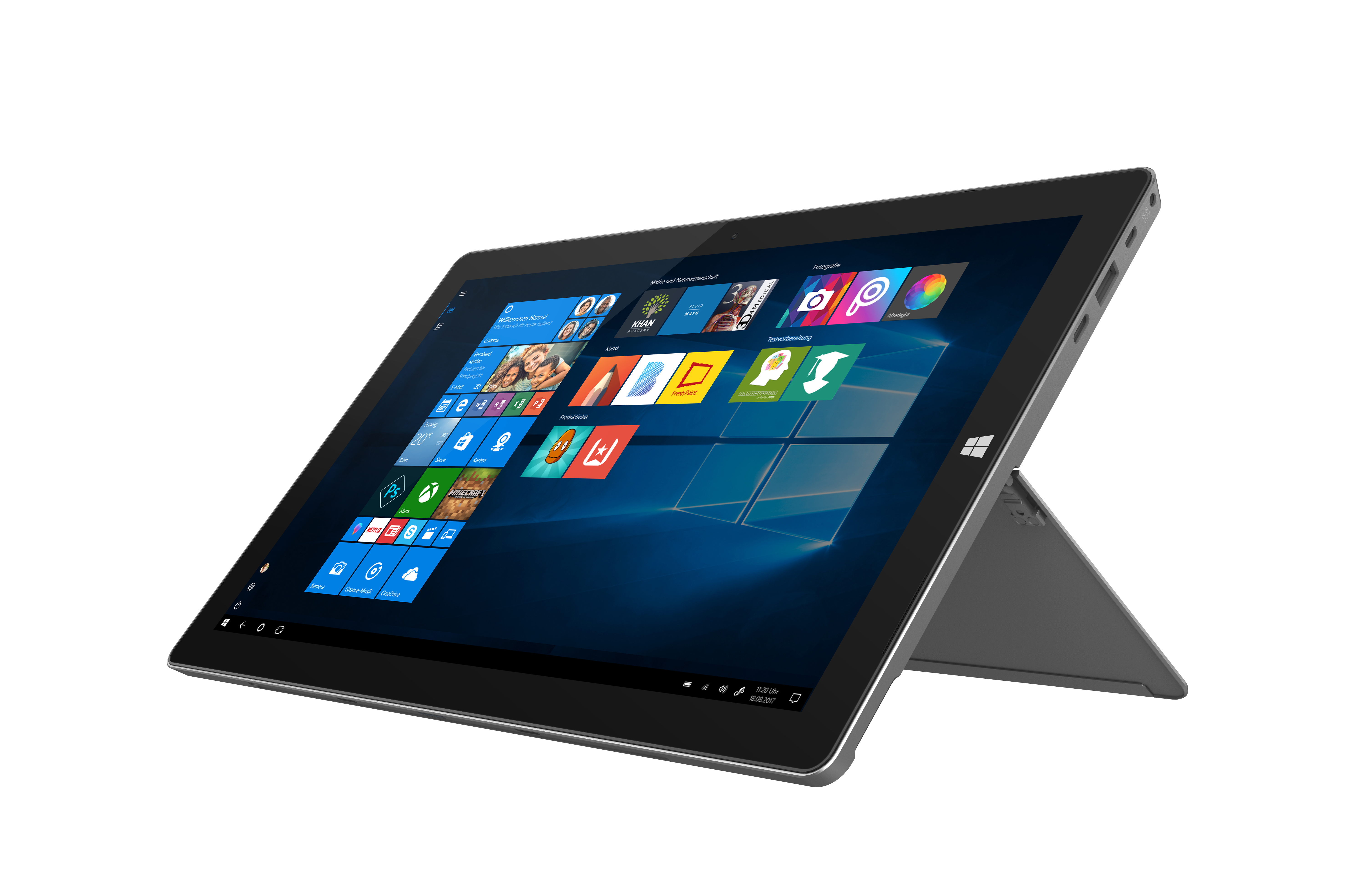 TREKSTOR Primetab T13B (Ausstellungsstück) Convertible, 13,3 Zoll, Full-HD Touchscreen, Intel® Pentium® Prozessor N4200 (bis zu 2,50 GHz, 2 MB Intel® Cache), 4 GB