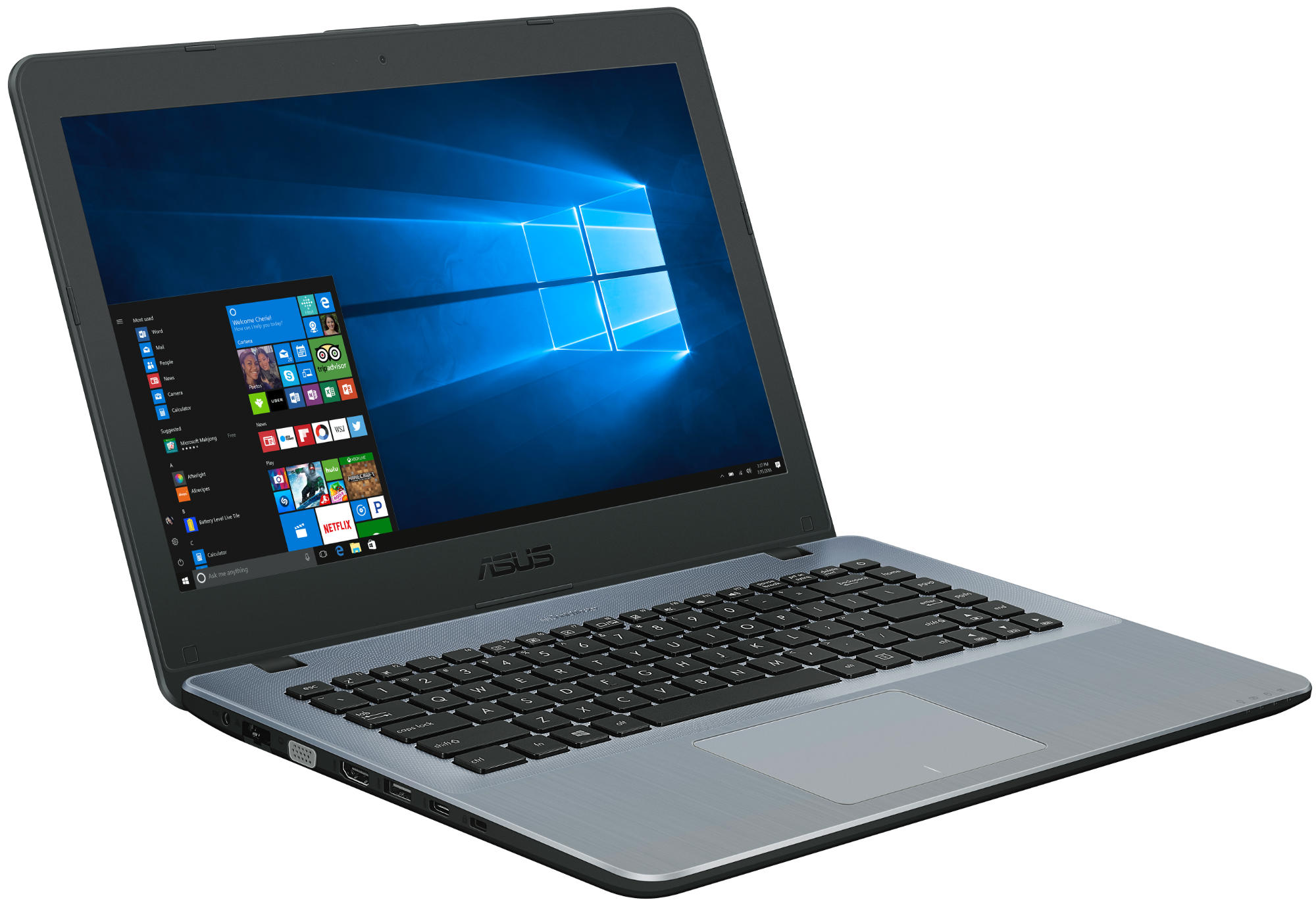 ASUS VivoBook 14 R419UA-FA212T - Notebook (14 ", 256 GB , Silber)