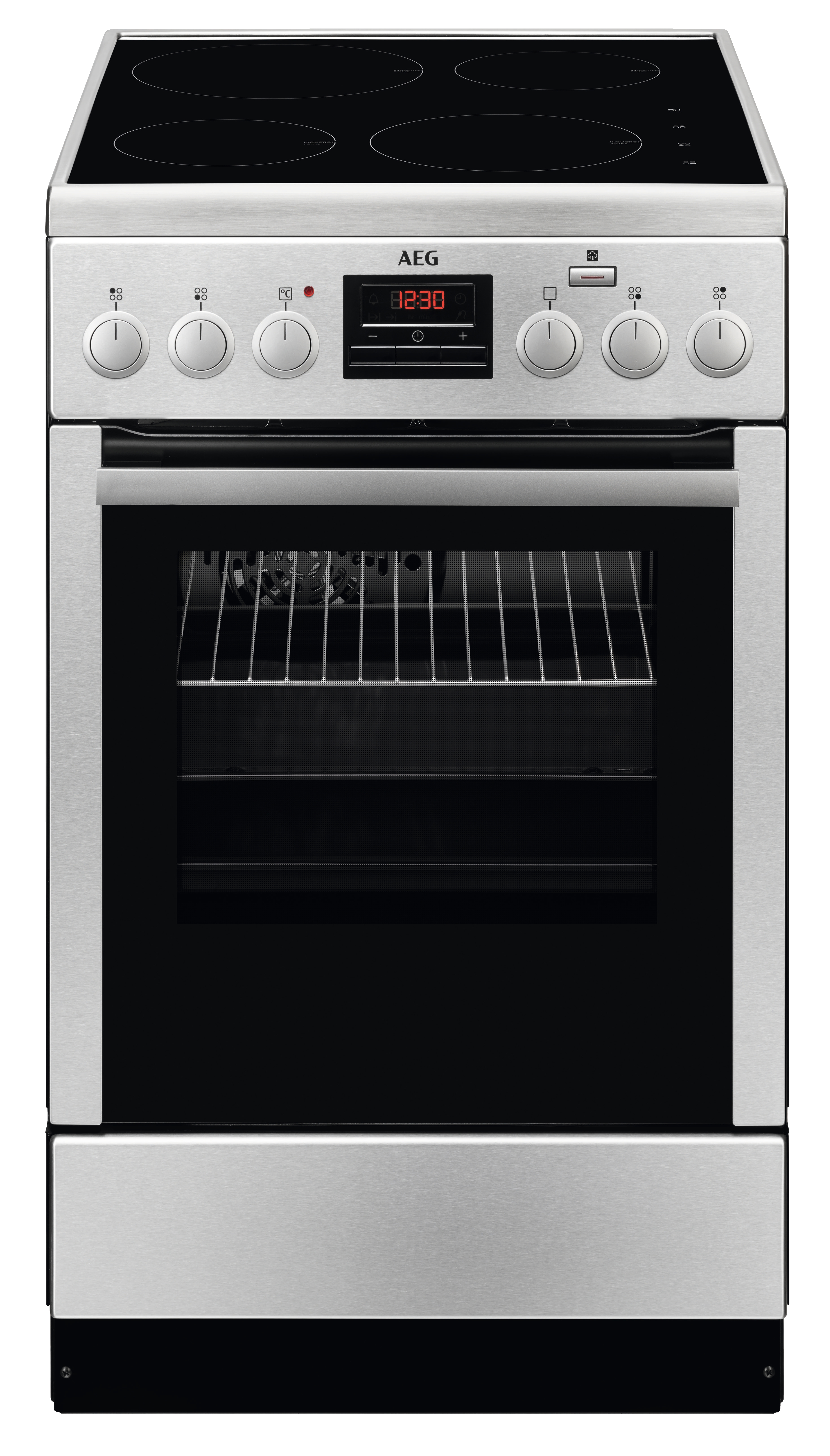 AEG CIB56400BX Standherd (EEK A, Induktionskochfeld, 58 l)