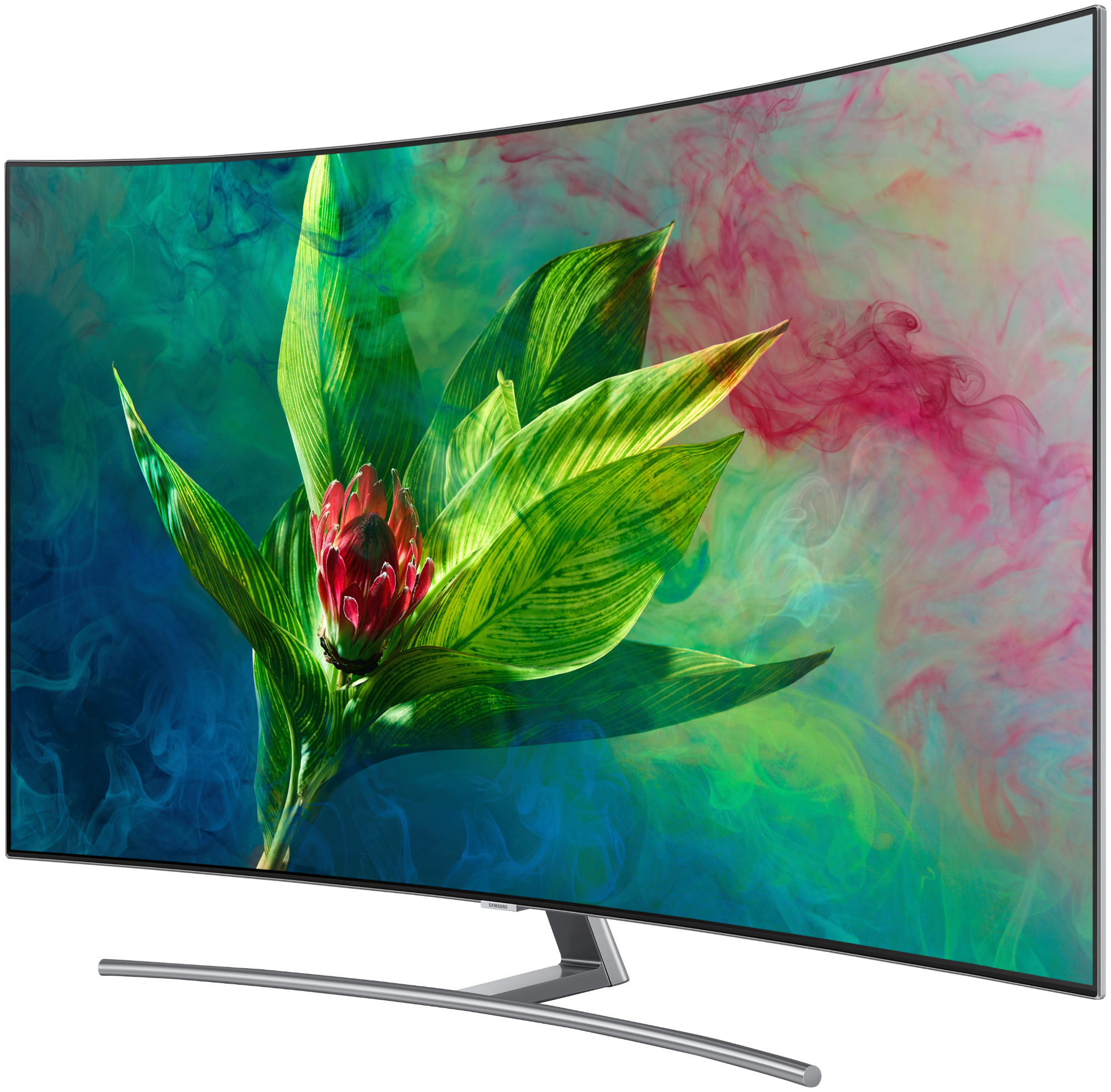 TV QLED 55" - Samsung 55Q8CN 2018 Curvo, 4K UHD, HDR 1500, Smart TV, Quantum Dot