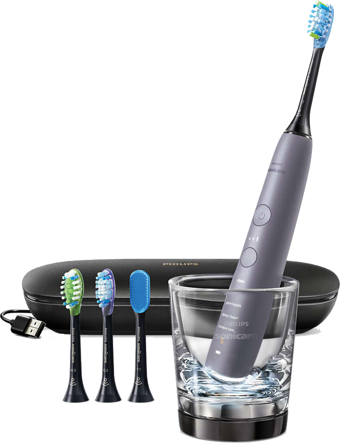 PHILIPS Sonicare DiamondClean Smart HX9924/47 Szónikus elektromos fogkefe, ezüst