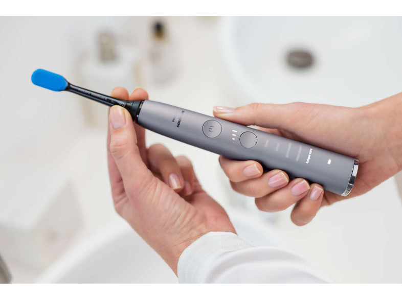PHILIPS Sonicare DiamondClean Smart HX9924/47 Szónikus elektromos fogkefe, ezüst