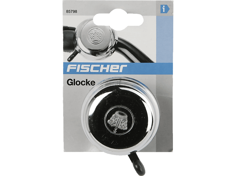 FISCHER 85798 Chrom Fahrradklingel