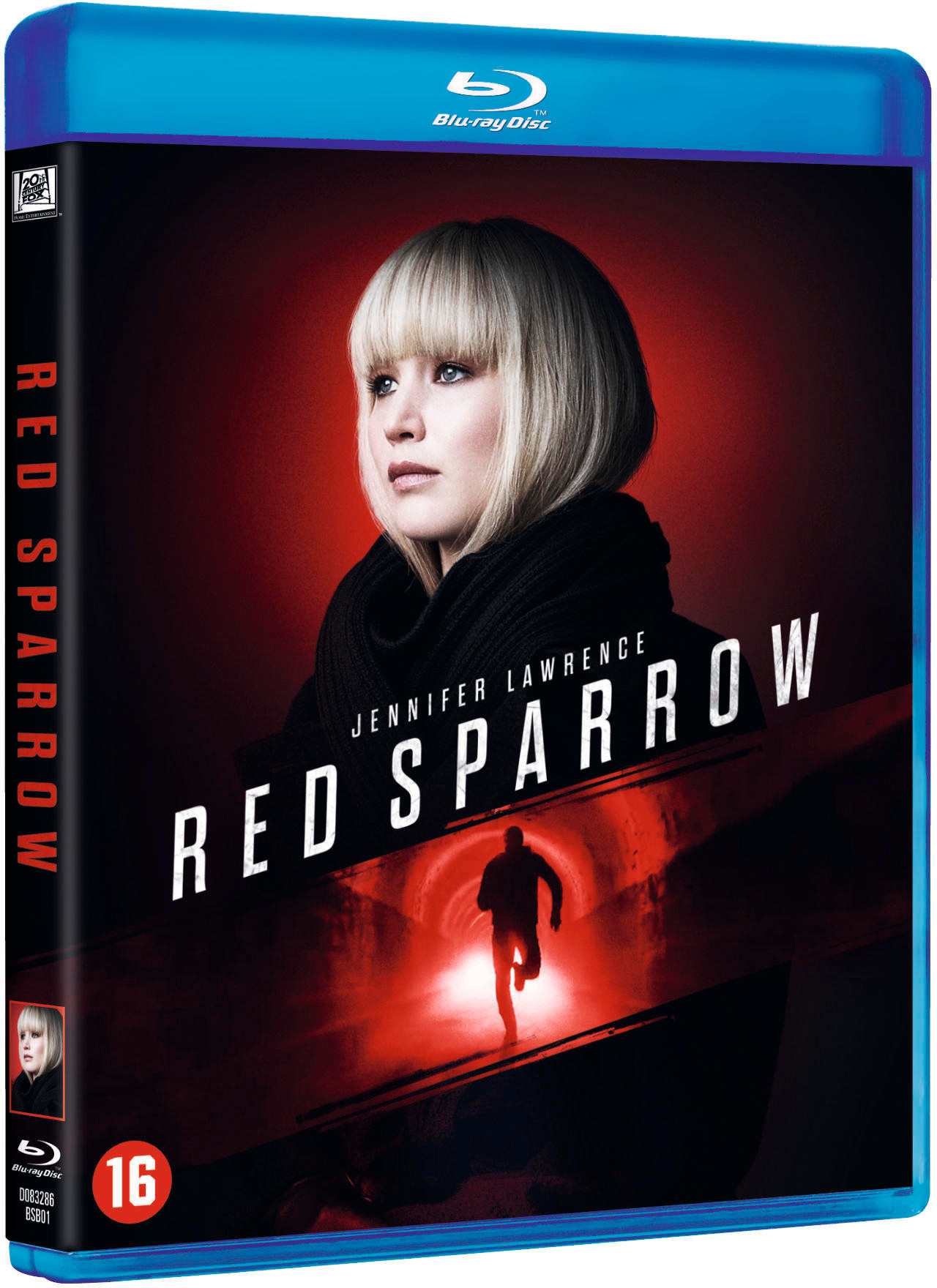 Boîtier Blu-ray avec texte et images. La couverture comprend Jennifer Lawrence et du texte. Le fond est rouge.