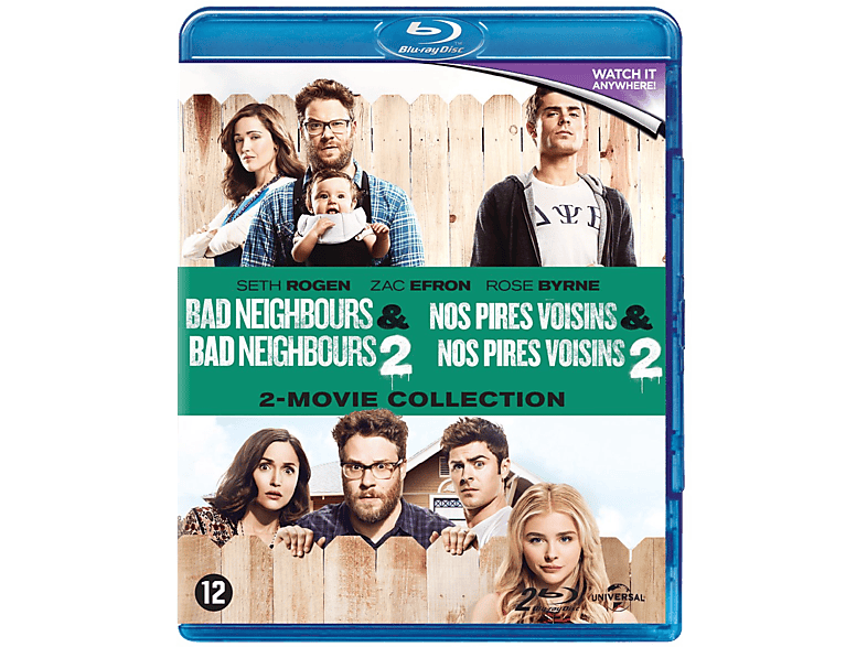 Bad Neighbours 1 & 2 - Blu-ray