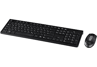 HAMA 7750446 RF 2300 BLACK - Tastatur & Maus (Schwarz)
