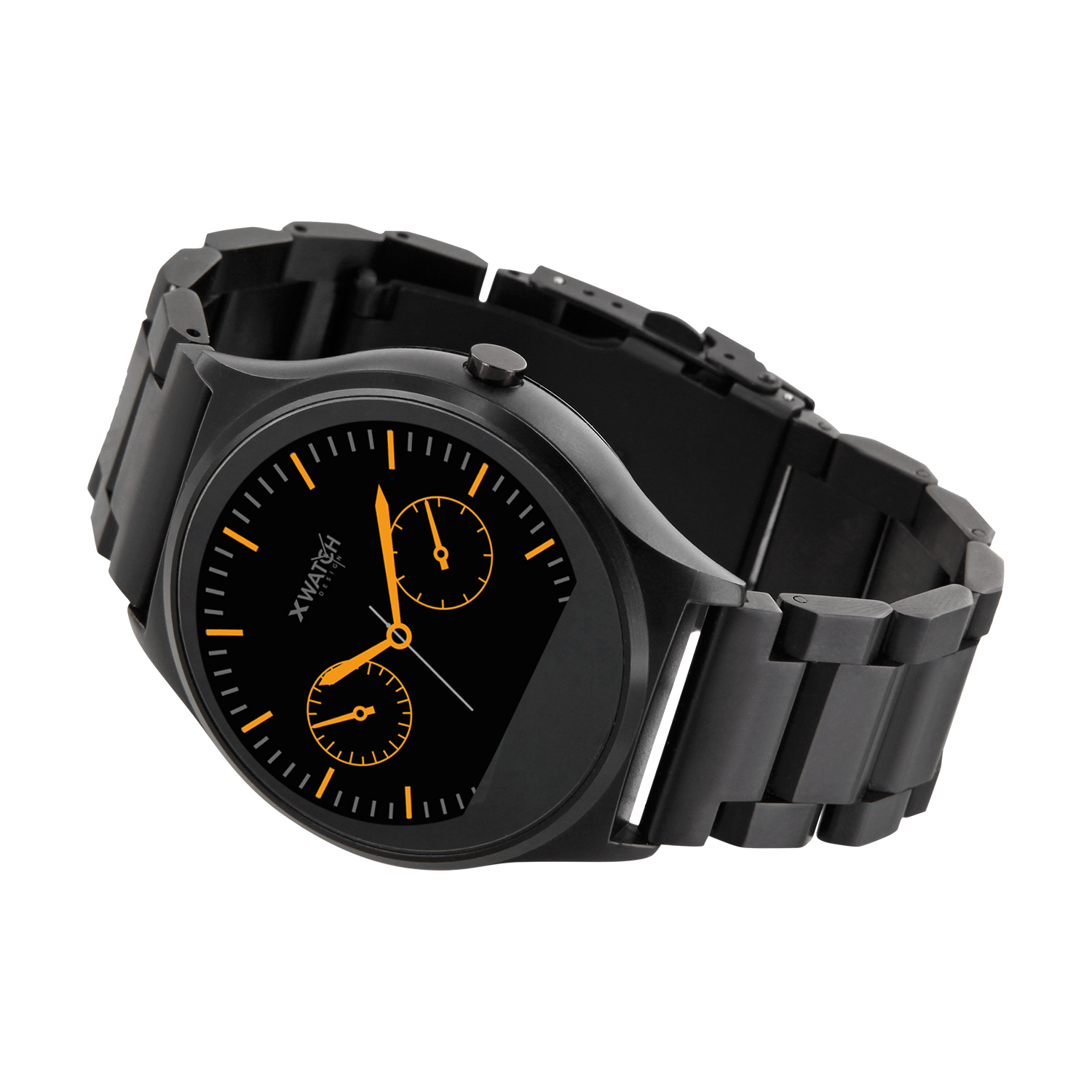 X-WATCH QIN XW PRIME II Smartwatch Metall Metall, 265 mm, Schwarz