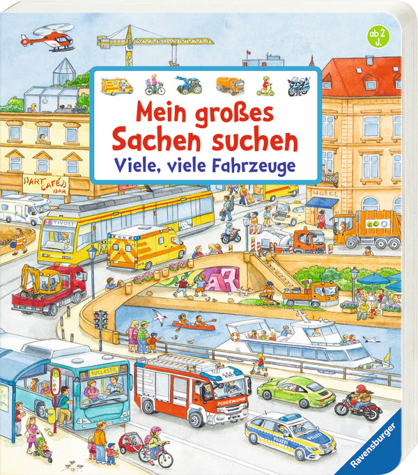 Mein großes Sachen suchen: Viele, viele Fahrzeuge