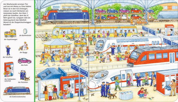 Mein großes Sachen suchen: Viele, viele Fahrzeuge