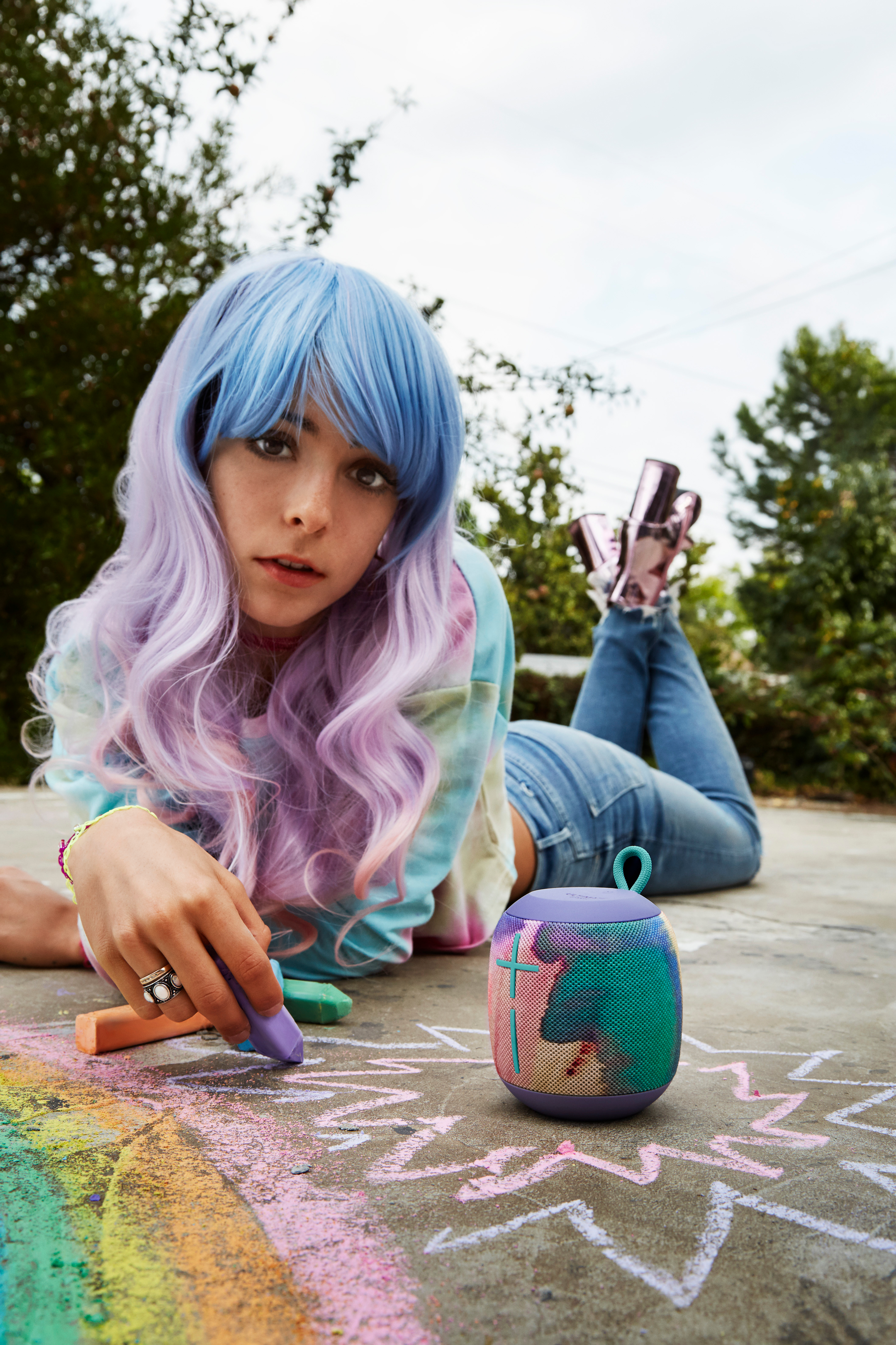 ULTIMATE EARS WONDERBOOM Unicorn Bluetooth Lautsprecher, Mehrfarbig, Wasserfest