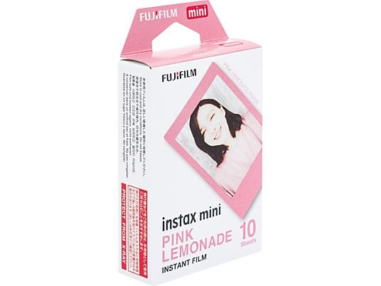 FUJIFILM Instax mini Film Pink Lemonade 10S - Colorfilm (Bianco)