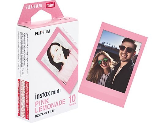 FUJIFILM Instax mini Film Pink Lemonade 10S - Colorfilm (Bianco)