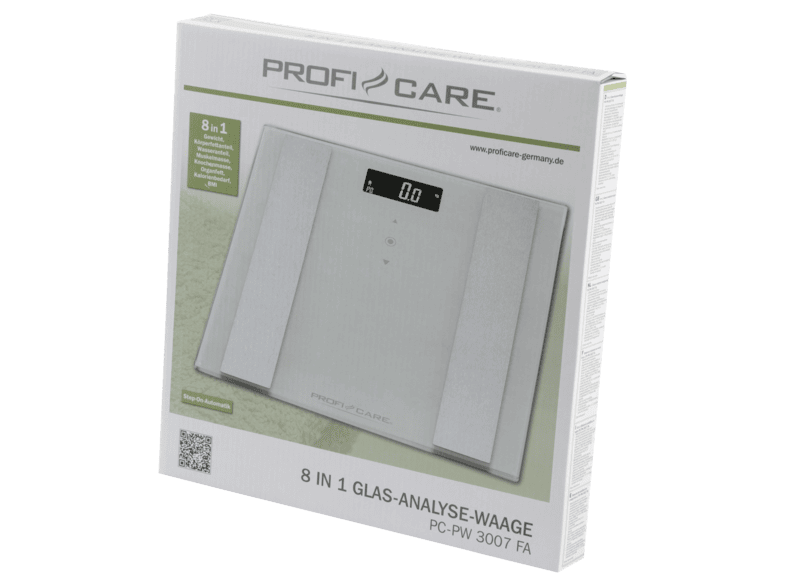 Profi Care Pc Fw 3007 Fa 8in1 Personenwaage Weiss Kaufen Saturn