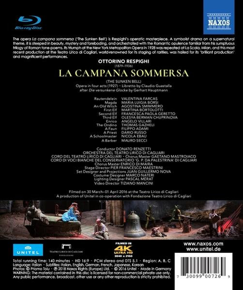 Renizetti/Villari/Fa - La Campana Sommersa  - (Blu-ray)