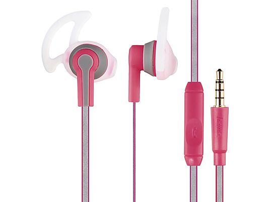 HAMA Reflectivef - Kopfhörer (In-ear, Pink)