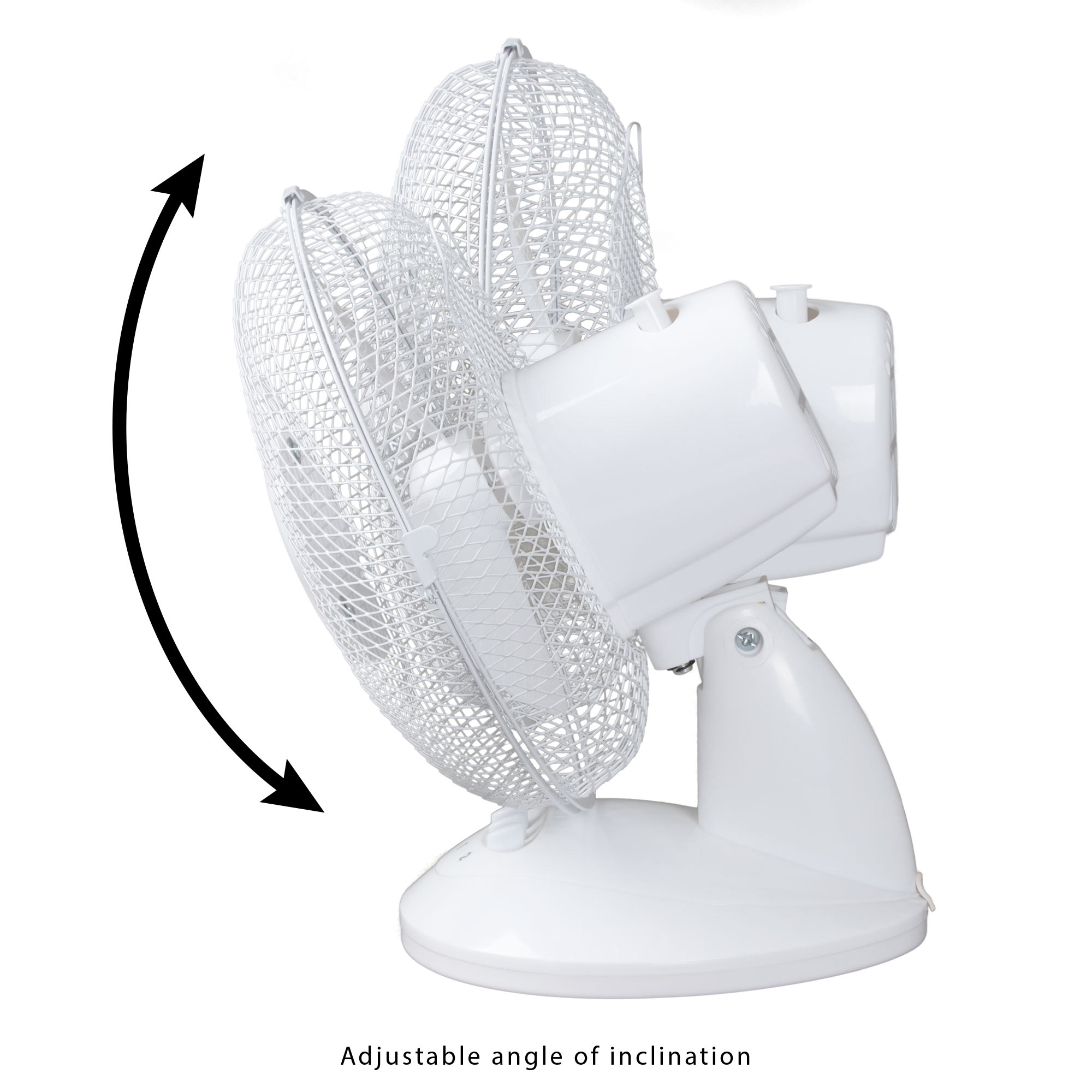 CLATRONIC VL 3601 Tischventilator Weiß (30 Watt)