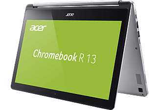 ACER Chromebook R 13 (CB5-312T-K0YK), Chromebook mit 13,3 Zoll Display Touchscreen, MediaTek MediaTek MT Prozessor, 4 GB RAM, 32 GB eMMC, GX6250, Silber
