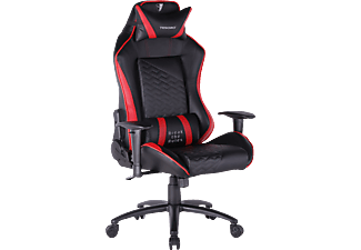 Tesoro Gaming Stuhl Tesoro F710 Zone Balance Gaming Stuhl Schwarz Rot Mediamarkt