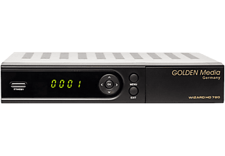 GOLDEN MEDIA Golden Media Wizard HD 780 - Ricevitori HD - Tecnologia dei chip Ali - Nero - Ricevitore HD