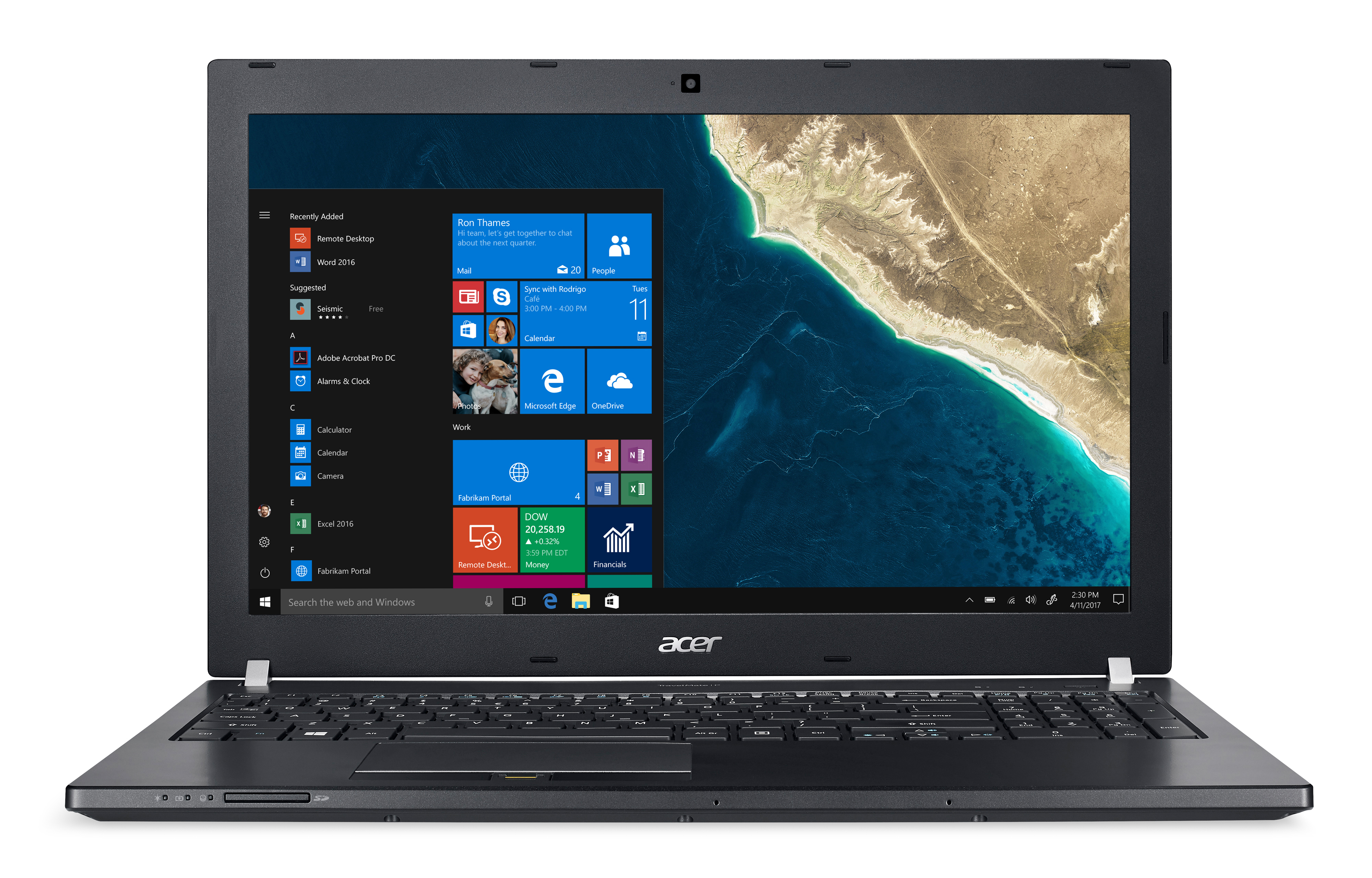 ACER TravelMate P658 (TMP658-G3-M-57S7) - 15,6 Zoll - Intel® Core™ i5 i5-7200U - 8 GB - 256 GB