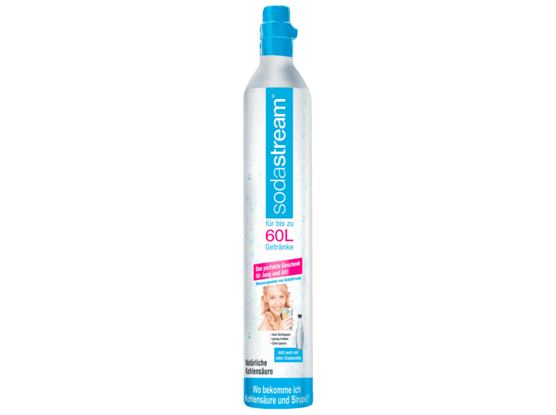 Sodastream Mietzylinder 60l Inkl Fullung Austauschzylinder Fur Soda Gerate Kaufen Mediamarkt