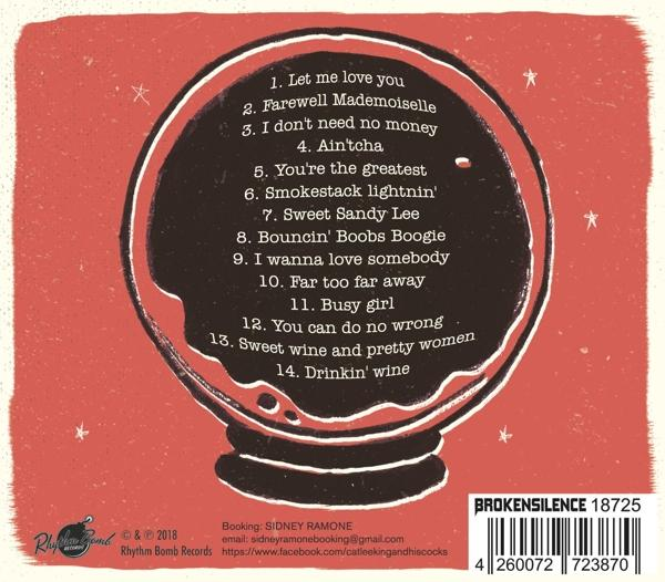 Rückseite einer CD-Hülle mit Titeln und einem Barcode.